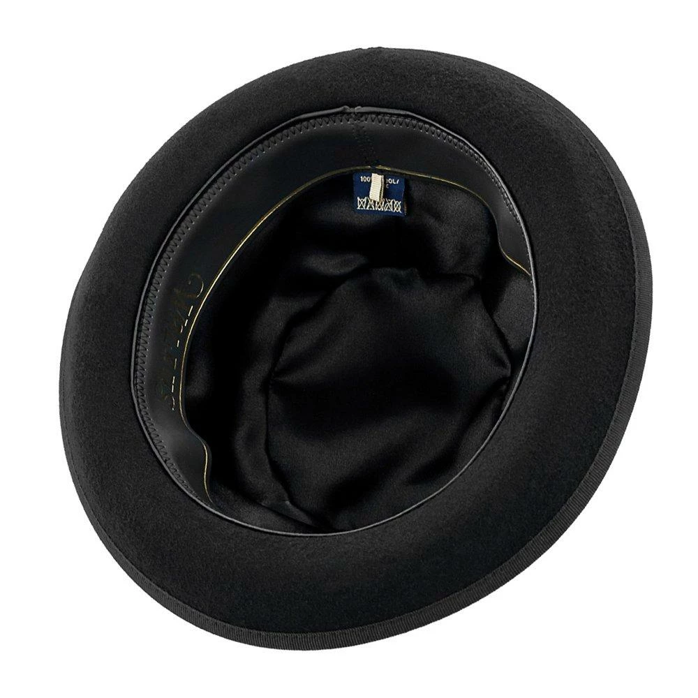 The Legend - Walrus Hats Black Wool Felt Bowler Hat - H7003 14 The Legend - Walrus Hats Black Wool Felt Bowler Hat - H7003 - Image 12