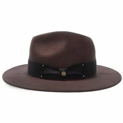 Empire - Walrus Hats Grey Wool Felt Fedora Hat - H7001 -fashionablehats Sales Shop walrus hats fedora empire walrus hats grey wool felt fedora hat h7001 hat 16524395643020