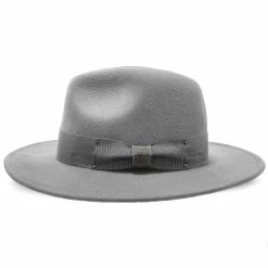Empire - Walrus Hats Grey Wool Felt Fedora Hat - H7001 -fashionablehats Sales Shop walrus hats fedora empire walrus hats grey wool felt fedora hat h7001 hat 16524395675788