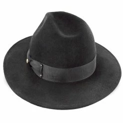 Empire - Walrus Hats Grey Wool Felt Fedora Hat - H7001 -fashionablehats Sales Shop walrus hats fedora empire walrus hats grey wool felt fedora hat h7001 hat 16524395708556