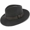 Tampa - Walrus Hats Grey Center Dent Wool Felt Fedora Hat -fashionablehats Sales Shop walrus hats fedora grey large tampa walrus hats grey center dent wool felt fedora hat hat 16524565643404
