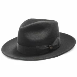 Imperial - Walrus Hats White Center Dent Wool Felt Fedora Hat -fashionablehats Sales Shop walrus hats fedora imperial walrus hats white center dent wool felt fedora hat hat 16713430368396