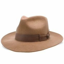 Imperial - Walrus Hats White Center Dent Wool Felt Fedora Hat -fashionablehats Sales Shop walrus hats fedora imperial walrus hats white center dent wool felt fedora hat hat 16713436627084