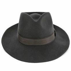 Tampa - Walrus Hats Grey Center Dent Wool Felt Fedora Hat -fashionablehats Sales Shop walrus hats fedora tampa walrus hats grey center dent wool felt fedora hat hat 16524565708940