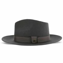 Tampa - Walrus Hats Grey Center Dent Wool Felt Fedora Hat -fashionablehats Sales Shop walrus hats fedora tampa walrus hats grey center dent wool felt fedora hat hat 16524565741708