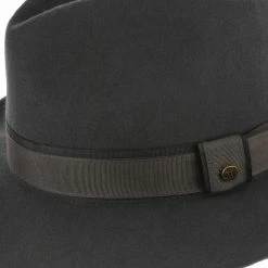 Tampa - Walrus Hats Grey Center Dent Wool Felt Fedora Hat -fashionablehats Sales Shop walrus hats fedora tampa walrus hats grey center dent wool felt fedora hat hat 16524565840012