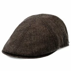 Walrus Hats Luxe End Game Duckbill Wool Flat Cap -fashionablehats Sales Shop walrus hats flat cap brown large walrus hats luxe end game duckbill flat cap hat 16524832112780