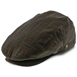 The Fairway - Walrus Hats Brown/Red Plaid Polyester Ivy Cap 3 The Fairway - Walrus Hats Brown/Red Plaid Polyester Ivy Cap