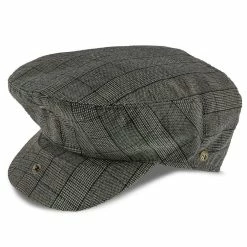 Director - Walrus Hats Grey Plaid Polyester Ivy Cap -fashionablehats Sales Shop walrus hats ivy director walrus hats grey plaid polyester ivy cap hat 16524496732300