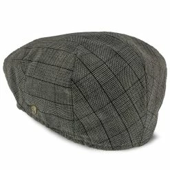 Director - Walrus Hats Grey Plaid Polyester Ivy Cap -fashionablehats Sales Shop walrus hats ivy director walrus hats grey plaid polyester ivy cap hat 16524496830604
