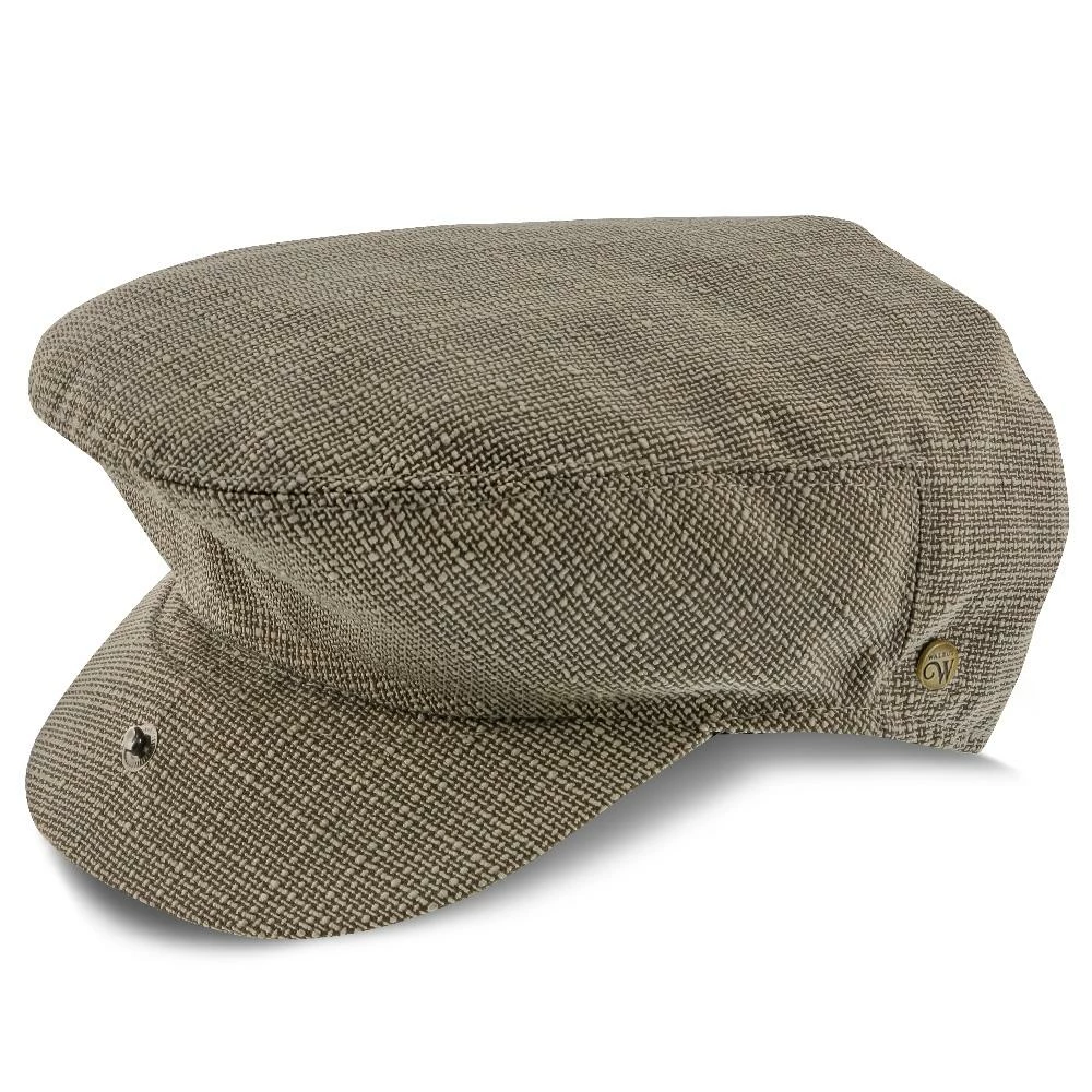Essential - Walrus Hats Sage/Grey Polyester Ivy Cap 5 Essential - Walrus Hats Sage/Grey Polyester Ivy Cap - Image 3