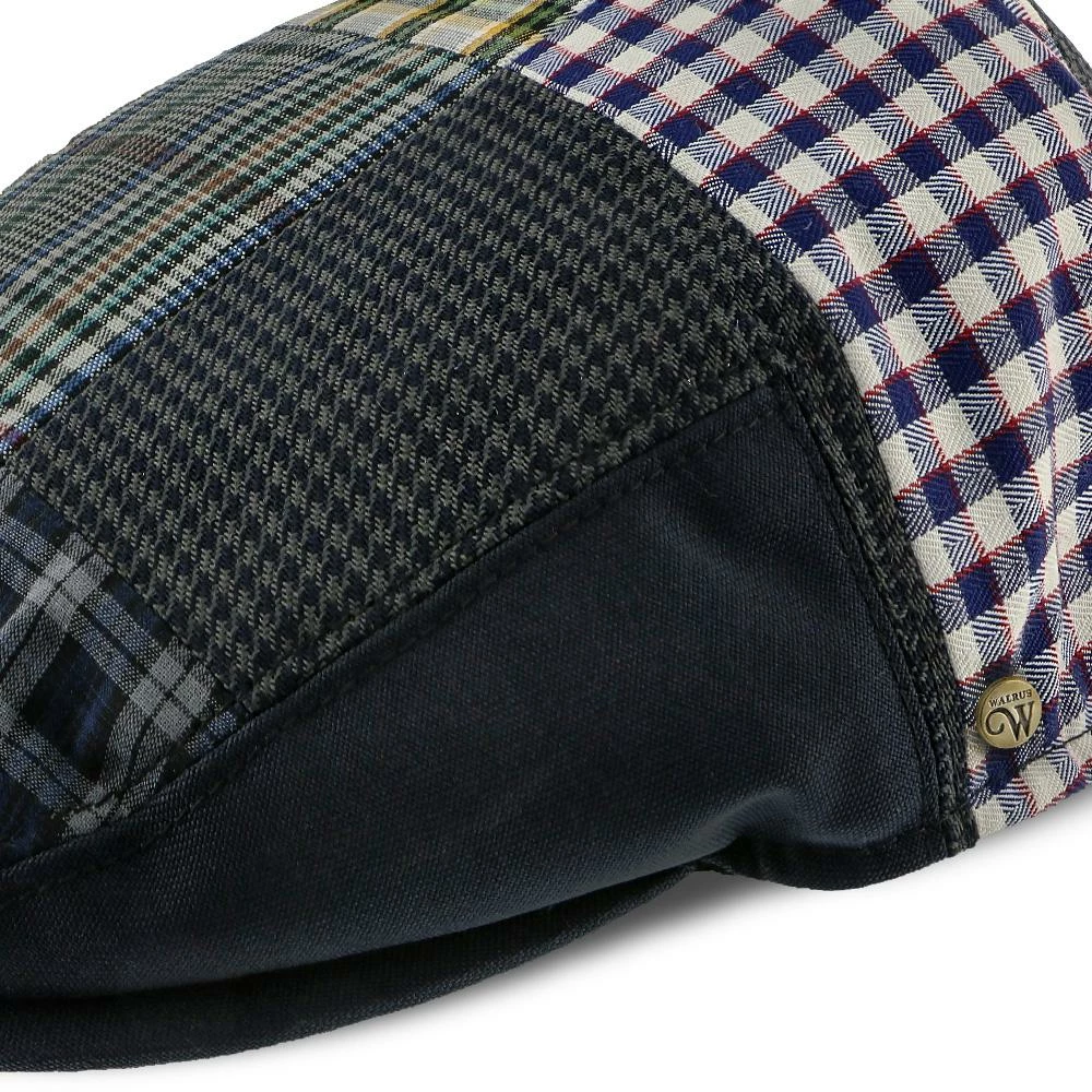 Patchwork - Walrus Hats Navy Plaid Patchwork Polyester Kids Ivy Cap (Toddler, Boys, Youth) 8 Patchwork - Walrus Hats Navy Plaid Patchwork Polyester Kids Ivy Cap (Toddler, Boys, Youth) - Image 6