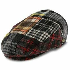Photoshoot - Walrus Hats Plaid Patchwork Polyester Kids Ivy Cap (Toddler, Boys, Youth)