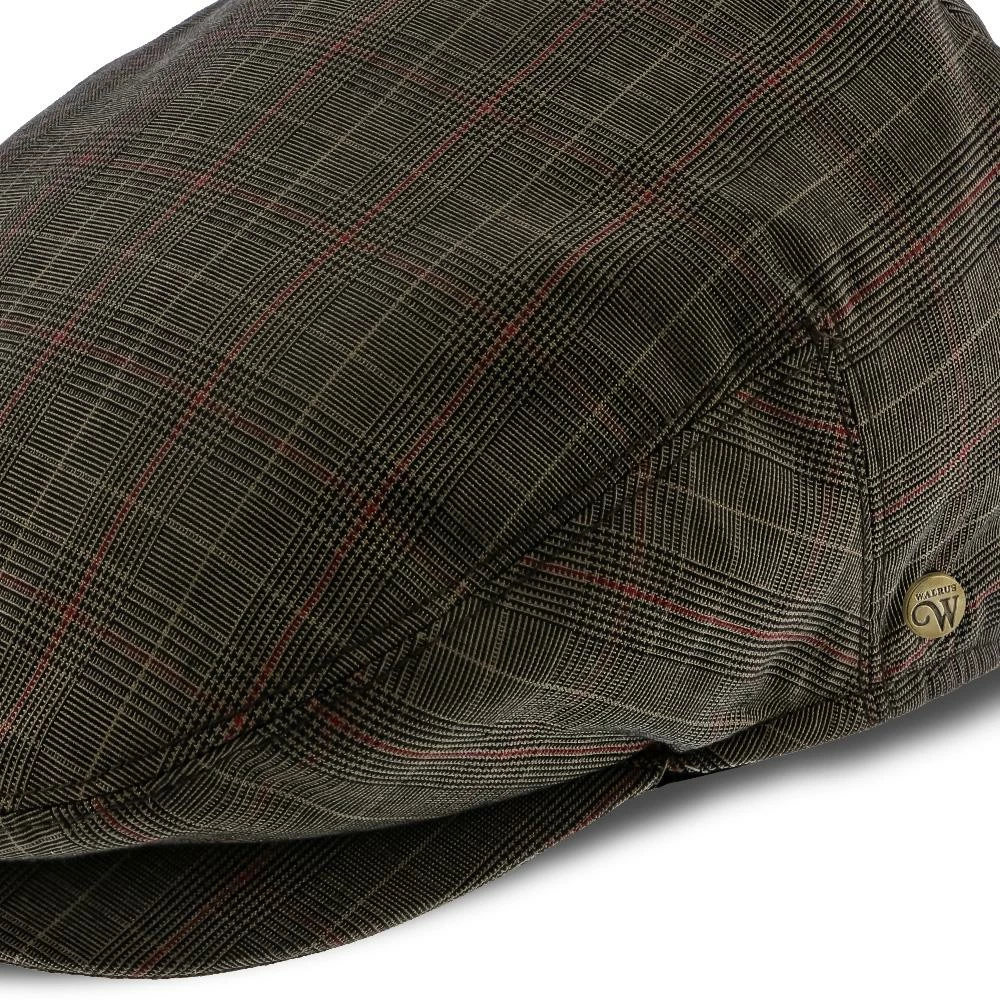 The Fairway - Walrus Hats Brown/Red Plaid Polyester Ivy Cap 9 The Fairway - Walrus Hats Brown/Red Plaid Polyester Ivy Cap - Image 7
