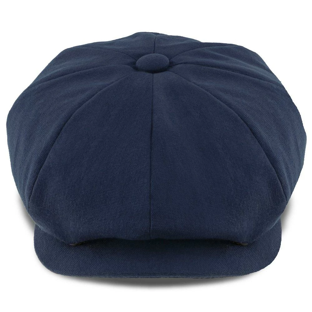 Beckham - Walrus Hats Tan Cotton 8 Panel Newsboy Cap 11 Beckham - Walrus Hats Tan Cotton 8 Panel Newsboy Cap - Image 9