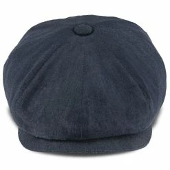 Denim Eight - Walrus Hats Navy Cotton 8 Panel Newsboy Cap 15 Denim Eight - Walrus Hats Navy Cotton 8 Panel Newsboy Cap -fashionablehats Sales Shop walrus hats newsboy denim eight walrus hats navy cotton 8 panel newsboy cap hat 16524504170636
