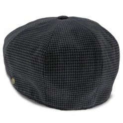 Oxford - Walrus Hats Navy/Green Houndstooth Polyester 8 Panel Newsboy Cap -fashionablehats Sales Shop walrus hats newsboy oxford walrus hats navy green houndstooth polyester 8 panel newsboy cap hat 16524489588876