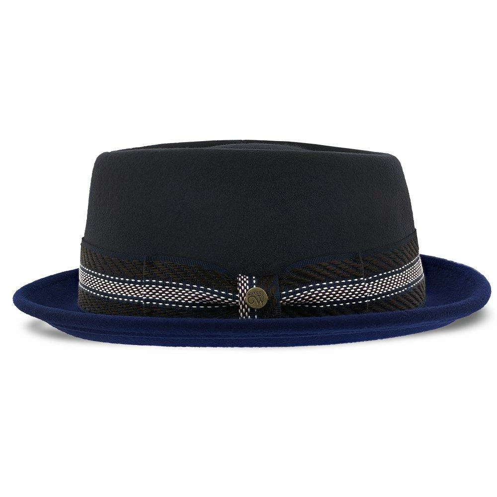 Tribute - Walrus Hats Wool Felt Pork Pie Hat - H7008 6 Tribute - Walrus Hats Wool Felt Pork Pie Hat - H7008 - Image 4