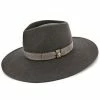 Stingray - Walrus Hats Grey Wide Brim Wool Felt Fedora Hat 2 Stingray - Walrus Hats Grey Wide Brim Wool Felt Fedora Hat -fashionablehats Sales Shop walrus hats wide brim grey one size fits most stingray walrus hats grey wide brim wool felt fedora hat hat 16524567216268