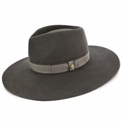 Stingray - Walrus Hats Grey Wide Brim Wool Felt Fedora Hat 15 Stingray - Walrus Hats Grey Wide Brim Wool Felt Fedora Hat -fashionablehats Sales Shop walrus hats wide brim grey one size fits most stingray walrus hats grey wide brim wool felt fedora hat hat 16524567249036