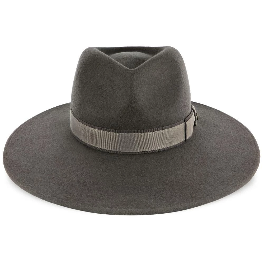 Stingray - Walrus Hats Grey Wide Brim Wool Felt Fedora Hat 5 Stingray - Walrus Hats Grey Wide Brim Wool Felt Fedora Hat - Image 3