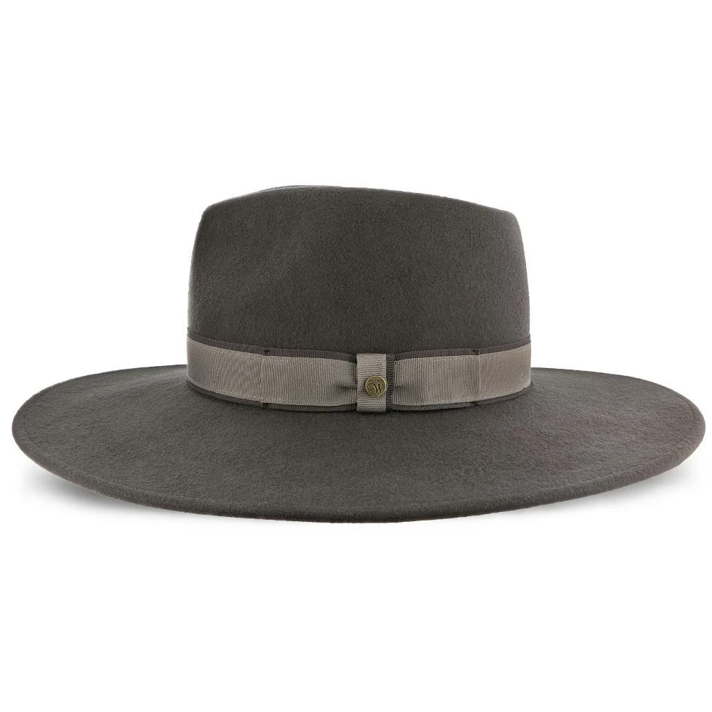 Stingray - Walrus Hats Grey Wide Brim Wool Felt Fedora Hat 6 Stingray - Walrus Hats Grey Wide Brim Wool Felt Fedora Hat - Image 4