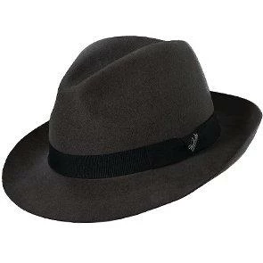 Lascar - Woolrich W5052 Grey Wool Felt Crushable Fedora Hat 6 Lascar - Woolrich W5052 Grey Wool Felt Crushable Fedora Hat - Image 4