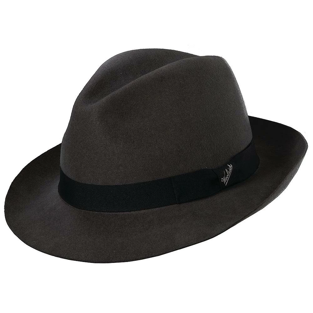 Lascar - Woolrich W5052 Grey Wool Felt Crushable Fedora Hat 5 Lascar - Woolrich W5052 Grey Wool Felt Crushable Fedora Hat - Image 3